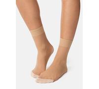 NUR DIE Söckchen Baumwollsohle* - mandel - Größe 35-38