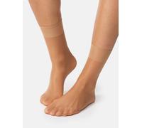 nur die Söckchen Seidenfein 230 amber one size