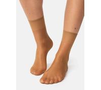 nur die Söckchen Seidenfein bronze one size