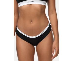 NUR DIE Damen Soft Slip Sportiv 2er Pack - schwarz/rose - Größe 48-50