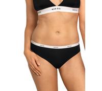 NUR DIE Damen Soft Slip Sportiv - schwarz - Größe 48-50