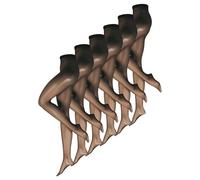Nur Die Damen Strumpfhose 3er 6er 9er Pack Feinstrumpfhose Nylon Seide Warm und Transparent Blickdicht ohne Laufmaschen Große Größen leicht flauschig Mehrpack