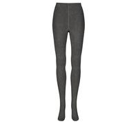 NUR DIE Damen Strumpfhose Flauschige Baumwolle 100 DEN - anthrazitmelange - Größe 40-44
