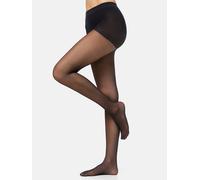 Nur Die Goodbye Laufmaschen 20 DEN Strumpfhose verhindert Laufmaschen transparente Fein-Strumpfhose matte Optik Damen, schwarz, S