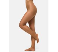 NUR DIE Damen Strumpfhose Seidenfein 15 DEN - bronze - 38-40