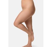 NUR DIE Damen Strumpfhose Supersitz Große Größen 20 DEN - mandel - 46-48