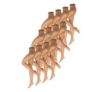 NUR DIE Damen Strumpfhose Transparent 15 DEN 12-Pack amber - Größe 40-44