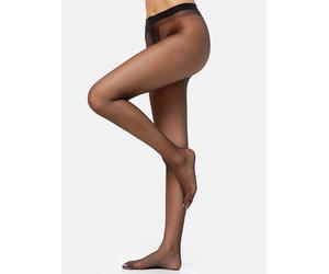 NUR DIE Damen Strumpfhose Transparent 15 DEN - schwarz - 40-44