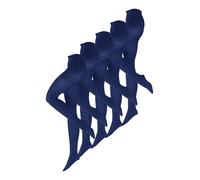 NUR DIE Damen Strumpfhose Ultra-Blickdicht 80 DEN 5-Pack blau - Größe 38-40