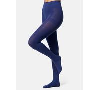 NUR DIE Damen Strumpfhose Ultra Blickdicht 80 DEN - blau - Größe 38-40