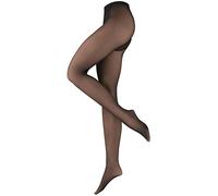 NUR DIE Damen Strumpfhose Warm & Transparent 50 DEN Nylonstrumpfhose Feinstrumpfhose- schwarz - Größe 44-48
