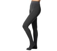 NUR DIE Damen Strumpfhose Wohlig-Warm 100 DEN 5-Pack grau gemustert - Größe 40-44
