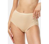 NUR DIE Damen Taillenslip aus Bio-Baumwolle GOTS-zertifiziert - haut /beige - Größe 40-42