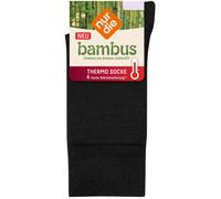 NUR DIE Damen Thermo Socken Bambus¹ - schwarz - Größe 39-42