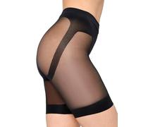 Nur Die Figura Shorts 100 DEN Shaping-Funktion transparente Feinstrumpf-Shorts high-Waist Bund Po Push-Up elastisch figurformend Shapewear Damen