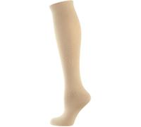 NUR DIE Damen Kniestrümpfe Fit & Vital - leinen - 39-41