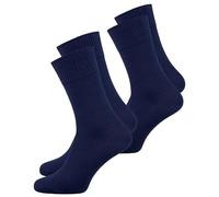 NUR DIE Herren Freizeit Socken Bambus¹ 2er Pack - maritim - Größe 39-42