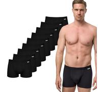 NUR DIE Herren Boxer 9-Pack Cotton Stretch Retroshorts - schwarz - Größe M