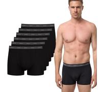 NUR DIE Herren Boxershorts Mehrpack Retroshorts und Long Boxer im 4er 6er 9er 10er 12er oder 14er Mehrpack aus Baumwolle Modal oder Viskose aus Bambus