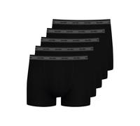 NUR DIE Herren Boxershorts Organic Cotton 5er Pack - schwarz - Größe 5 | M | 50