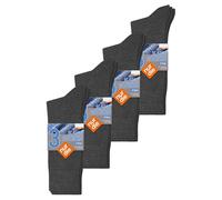 NUR DIE Herren Freizeitsocken 12-Pack Jeans Socken - mittelgraumel. - Größe 39-42