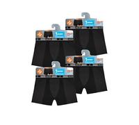 NUR DIE Herren Retro Pants 4-Pack Boxer 3D-Flex Air Retroshorts - schwarz - Größe XXL