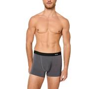 NUR DIE Herren Retro Pants Boxershorts Ultrasoft Bambus Boxershorts Herren Bambus weich atmungsaktiv elastisch Bequeme Passform langes Bein Alltag