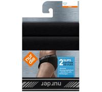NUR DIE Herren Slip 3D-Flex Classic 2er Pack