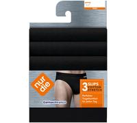 NUR DIE Herren Slip Cotton Stretch 3er Pack