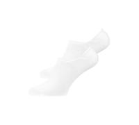 NUR DIE Herren Sneaker Socken Bambus¹ 2er Pack- weiß - Größe 39-42