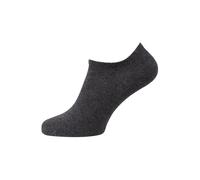 NUR DIE Herren Sneaker Socken Baumwolle 2er Pack - anthrazitmelange - Größe 47-50