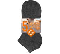 NUR DIE Herren Sneaker Socken Classic 5er Pack