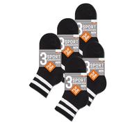 NUR DIE Herren Sneakersocken 15-Pack Sport und Alltag - weiß - Größe 43-46