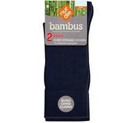 NUR DIE Herren Socken Bambus¹ Komfort 2er Pack - maritim - Größe 39-42