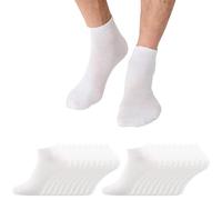 NUR DIE Herren Socken Mehrpack Basicsocken Freizeitsocken Sportsocken Füßlinge Knöchelsocken Sneakersocken Baumwolle Viskose aus Bambus Zellstoff
