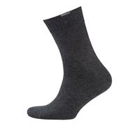 NUR DIE Herren Socken Passt Perfekt 3er Pack - anthrazitmelange - Größe 43-46