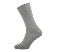 NUR DIE Herren Socken Passt Perfekt 3er Pack - hellgraumelange - Größe 39-42