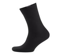 NUR DIE Herren Socken Passt Perfekt 3er Pack - schwarz - Größe 39-42