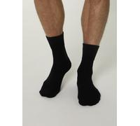 Nur Die Wellness Socken 2er Pack Herren mit gepolsterter Sohle Komfortbund weiche Baumwolle hoher Bund (Gr. 39-46)