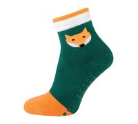 NUR DIE Kinder Stopper Socken Unisex - fox - Größe 19-22