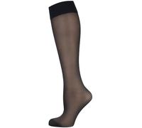 Nur Die Knie Fit in Form 40 DEN mit starker Stützwirkung entlastende semi-transparente Nylon Fein-Kniestrümpfe breiter Komfortbund Damen