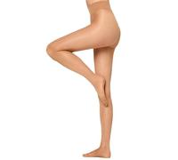 Nur Die Leg Shaper Strumpfhose 25 DEN durchgehend transparente Shaping-Strumpfhose formt die Beine matte Optik figurformend Feinstrumpfhose Damen