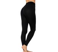 Nur Die Scrunch Leggings Nahtlose & blickdichte Highwaist Leggings breiter Bund figurformend an Po und Taille dehnbar Push Up Sporthose Damen