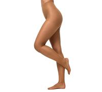 Nur Die Seidenfein 15 DEN Feinstrumpfhose transparent seidig glänzende Optik Komfortbund Strumpfhose Damen, bronze, S