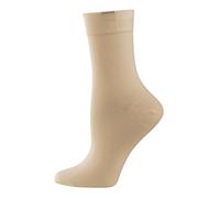 nur die Damen "Passt Perfekt Socken 3er" beige 39-42