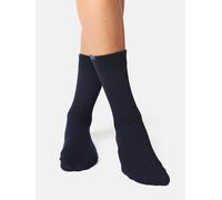 Nur Die Damen Passt Perfekt 3er Strick Socken, Blickdicht, Blau (maritim 190), 35-38