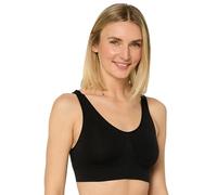 Nur Die Soft Komfort BH Bustier nahtlos ohne Bügel bügelloser Bra Schlaf Bralette mit Breiten Trägern Seamless Damen Mädchen