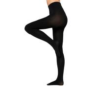 NUR DIE Damen Strumpfhose Wohlig Warm 100 DEN - rippe - Größe 48-52