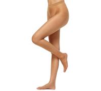 nur die Transparent Strumpfhose bronze 44-48=L