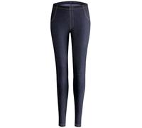 NUR DIE Treggings in Jeans-Look - Relax & Go - dunkeljeans - Größe 46-48